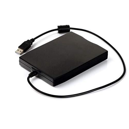 3,5 pollici 1,44 MB FDD Nero USB Interfaccia esterna portatile Disco floppy FDD Unità floppy USB esterna per laptop