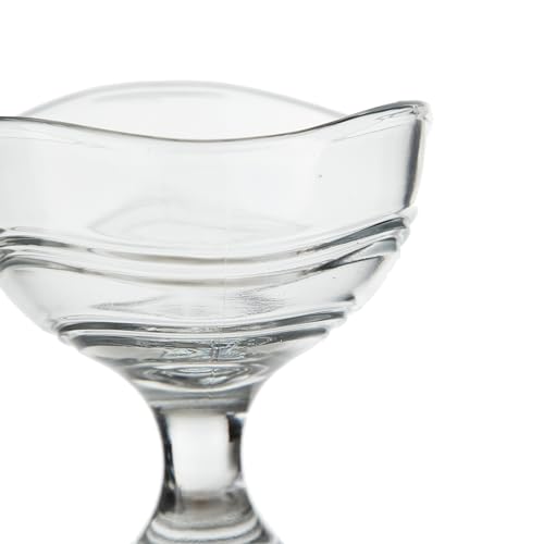 Bormioli Rocco America '20s 5.25 oz. Small Martini Glasses, Clear, Set of 4