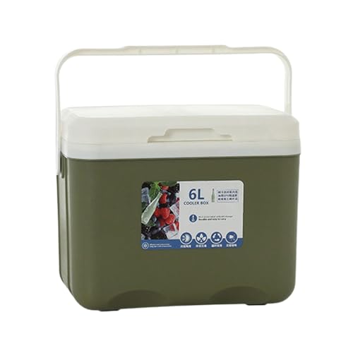 Glacière rigide portable isotherme de voyage pour repas et camping