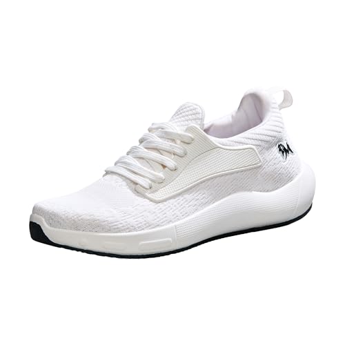 Image of Neeman's Pulse Stride Sneakers for Men | Breathable Knit Upper with Sock-Like Flexibility, Foam Insole & Sweat-Reducing Merry Mesh Lining | Lightweight Casual Walking Shoes