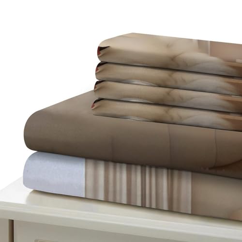 Housse de couette ultra douce effet microfibre premium 3D - 7
