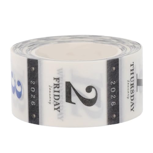 GRIRIW 365-day Daily Planner Number Stickers Roll for Scrapb