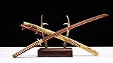 【Excelente sensación】: mejor agarre, arco perfecto de la hoja de la espada, agitación práctica, practicar kendo se convierte en una especie de disfrute.