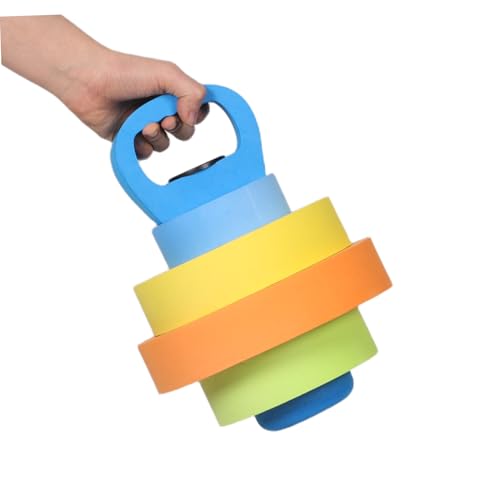 Set de mancuernas acuáticas para niños ajustables miniatura 4