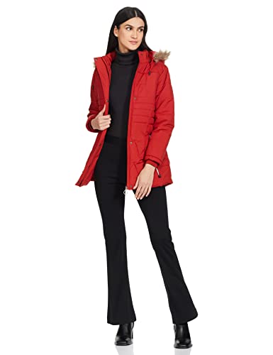 Image of Qube By Fort Collins Women's Nylon & Net Nylon Standard Length Jacket