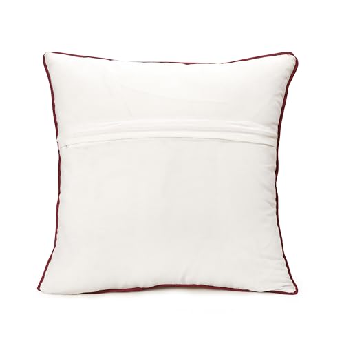 Image of Handmade Throw /Pillow Cushion Cover : 100% Cotton Fabric : High Thread Count : Set of 5