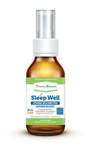 PbyN - Sleep Well - Dr Formulated - Liposomal Melatonin 3 mg 1oz