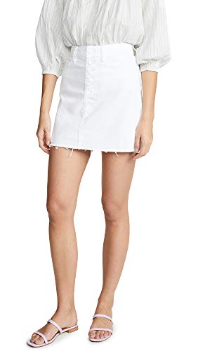 PAIGE Women's Aideen Skirt W/Exposed Button