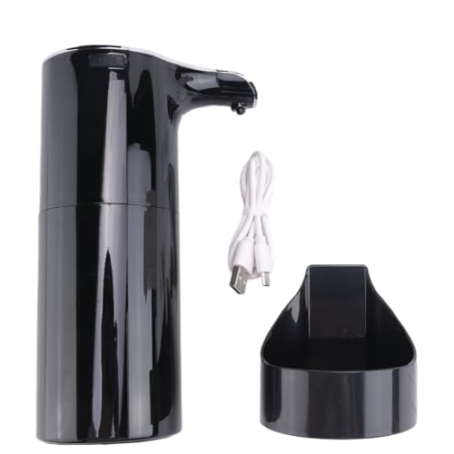 JNJOOD Dispensador de jabón automático – Dispensador de jabón para contacto, 5 niveles, ajustable, 450 ml, para cocina, baño, hotel