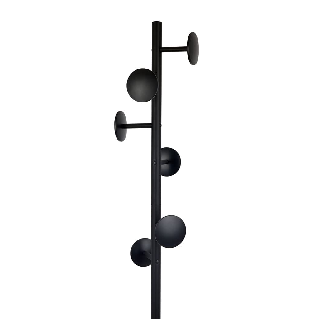 Appendiabiti Balvi In Metallo Bianco - 174 Cm Di Altezza, 6 Ganci, Design Moderno - Foto 8