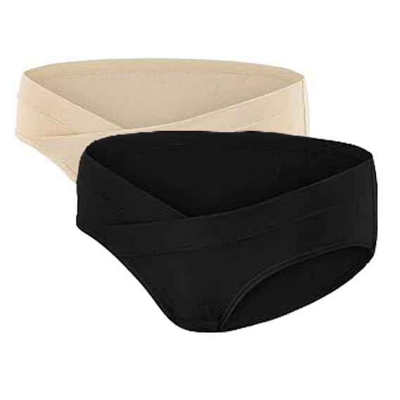 Image of Maternity Panties | 2 Pack Maternity Underwear Under The Bump