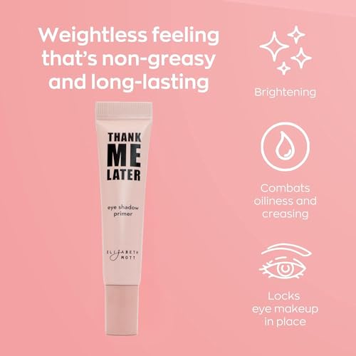 Image of Elizabeth Mott Thank Me Later Color Correcting & Eye Primer Duo, 30g + 10g | Eye Primer & Face Primer Set, Color Correcting Face Primer, Neutralizes Redness, Long-Lasting, Crease-Free Eye Primer
