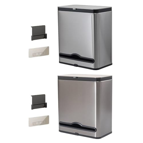 Caneca de basura para pared con dispensador de papel miniatura 7