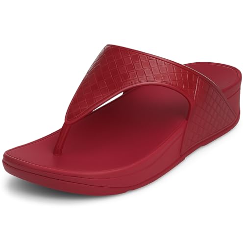 Image of ORTHO JOY EVA Slipper For Women || Waterproof & Everyday Flip Flops for Ladies || Slippers with Cushion Foot Bed || Anti-slip sole || Sweat free