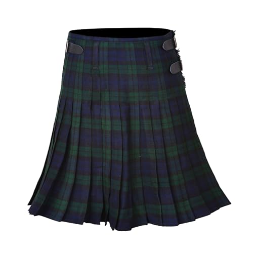 Image of 8 Yard Mens Kilt - Authentic Tartan Kilt for Men Highland Outfit for Weddings & Traditional Scottish Wear