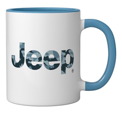 Taza cerámica Jeep Azul camuflaje 11 oz miniatura 2