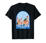 Photo Gallery tallinn estonia retro emblema vintage maglietta Photo Gallery tallinn estonia retro emblema vintage maglietta