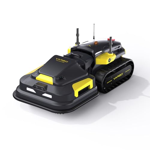 YARBO Robot Lawn Mower with Modular Design for Large Yard up to 6 Acres, Remote Control Robotic...