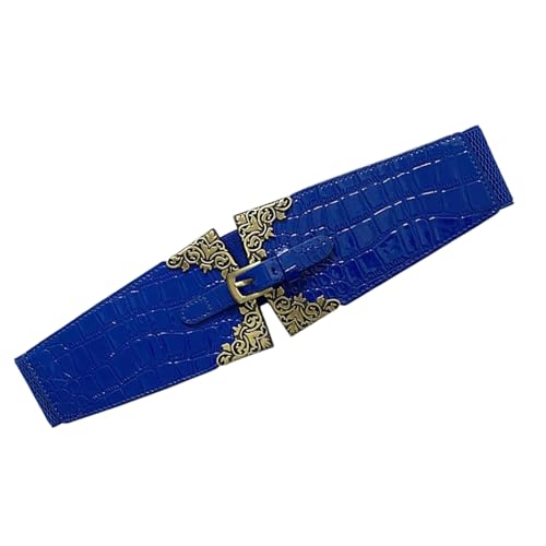 PU Waist Chain Underbust Waistband Elegant Chain Cowgirl Belt For Women Proms Club Party For Jeans Dresses