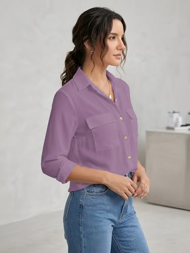 Image of GRECIILOOKS Shirt for Women Stylish | Long Shirt for Women | Oversized Shirt for Women | Women Shirt | Tops for Woman