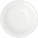 Carlisle FoodService Products Kingline Reusable Plastic Bowl Fruit Bowl with Rim for Home and Restaurant, Melamine, 4.75 Ounces, White, (Pack of 48)