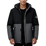 MaNMaNing Winterjacke Herren Jacke Winter Herren Mantel Lang Wintermantel Jacke Winter Kapuze Übergangsjacke Daunenmantel Lang Bomberjacke Militär Steppjacke