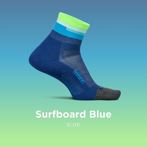 Feetures Elite Light Cushion No Show Tab Sock Wave2