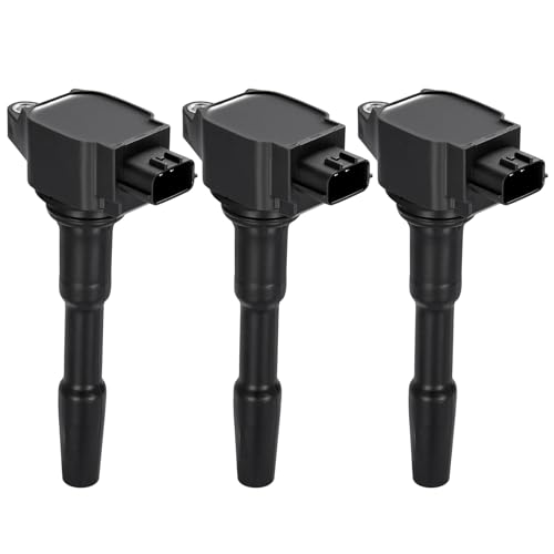 Image of BDFHYK Ignition Coil Packs Compatible with Smart Fortwo 2016-2017 0.9L l3,Coil for UF-808 C-987 UF808 C987 2819060000 22433-2428R 224332428R 8201154128 0986221079 Set of 3