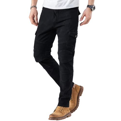 Ctbqitom 1028-MOTORCYCLE-PANTS Motorcycle Pants For Men Motocross Riding Pants Motorbike Riding Denim Jeans Adventure Trousers thumb #4