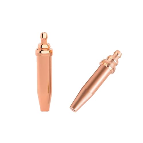 HJHLYJQBF Boquilla de Corte isobárico, Boquilla de soplete de propano y acetileno, consumibles de Soldadura de Gas de Repuesto, propano G03/G02, Materiales de Cobre para Corte por Llama de acetileno