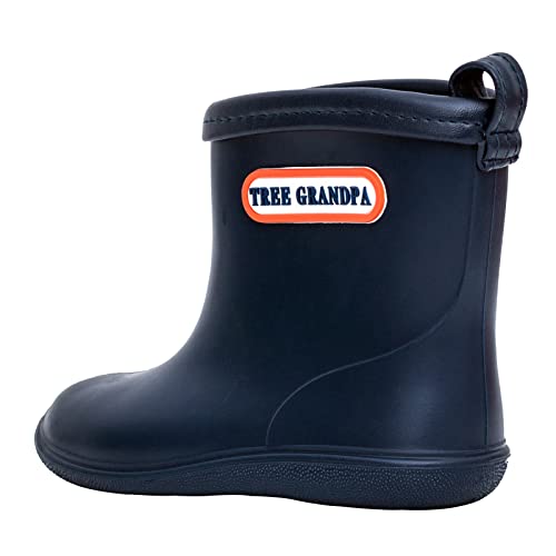 Babys Rain Boots Children Waterproof Shoes For Boys Girls(5 Toddler) #TOP4