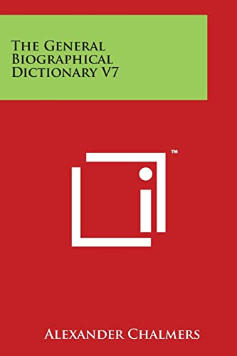 The General Biographical Dictionary V7