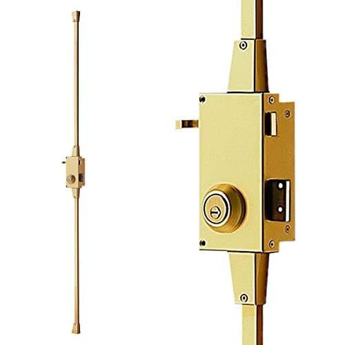 Tesa Assa Abloy TS30T6IAE Cerradura Multipunto de Sobreponer, Acero Esmaltado