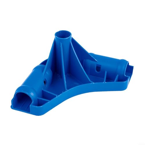 Snowchecking Pieza de repuesto para asiento de esquina de piscina, P61016, conector de soporte de marco de piscina para piscinas de menos de 10 pies, azul