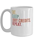 Lbry Credits Crypto, Eat Sleep Lbry Credits Repeat Mug 15oz, white