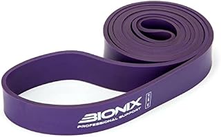 Bionix Pull Up Assistance Bands - Thick, Heavy & Long Latex Exercise Resistance Training Loop Band Set Chin Up Assist, Stretching, Workout, Powerlifting, Yoga Pilates, Legs Glutes Toning - Boost Mobility & Strength For Men and Women