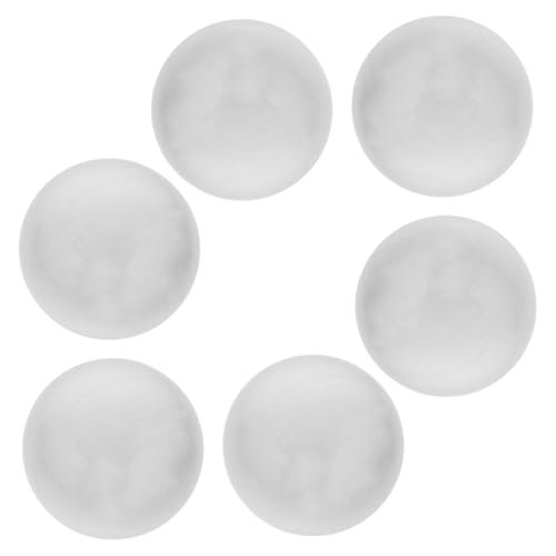 DOITOOL 6 Piezas Bolas Reflectantes de Acero Inoxidable Esferas Huecas Pulidas para Decoración de Jardín y Hogar Ligeras y Compactas para Patio Terraza y Centro de Mesa