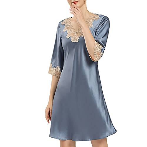 Vêtements de nuit femme soie et pyjama manches courtes Valin