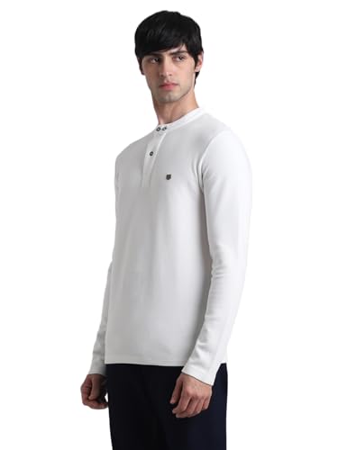 Image of Jack & Jones Men's Cotton Solid Regular Fit T-Shirt