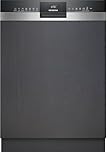 Siemens SN53ES06VE, iQ300 Smarter Geschirrspüler, Teilintegrierte Spülmaschine, 60 cm, Besteckschublade, auto Türöffnung, 3-fach rackMatic, besonders leise, intensiveZone, varioSpeed, aquaStop