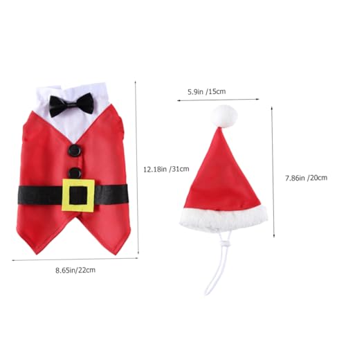 Disfraz Navideño para Perro BESTonZON 1 Set miniatura 2