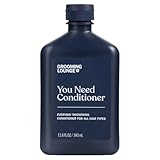 Grooming Lounge You Need Conditioner for Men, Peppermint Scent - 11.6 ounce