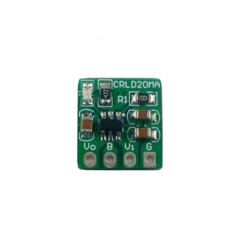 Fangxuee CRLD20MA Mini 2 en 1 Cargador de Batería de Polímero de Litio de 3,7 V y 3,8 V y Módulo Convertidor de CC-CC -Buck de 4,2 V A 3,3 V