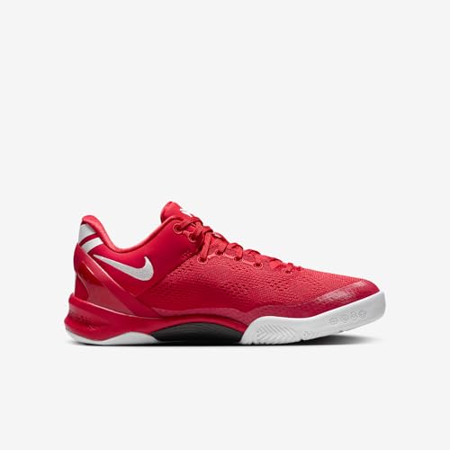 Kobe 8 Big Kids' Basketball Shoes (FN0266-601, University Red/University Red/White) Size 3.53