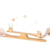 Ring Toss Game, Portable Wooden Tabletop Game for Teens & Adults, Skill Development & Dexterity Challenge, Office Desk Travel Party Camping Game Night Fun