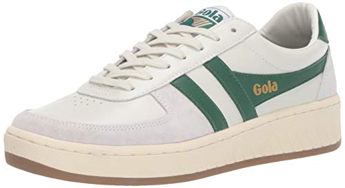 Gola Men Grandslam '78 Trainers, Off White Off White Green Gum, 7 UK