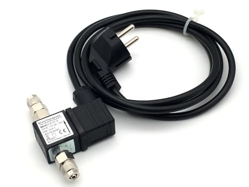 Profi Line-Magnetventil für CO2-Nachabschaltung mit Rückschlagventil 53660 für Aquarien sowie für Industriegase und -flüssigkeiten | 10 Jahre Garantie | Bavaria Fluid Systems | Made in Germany