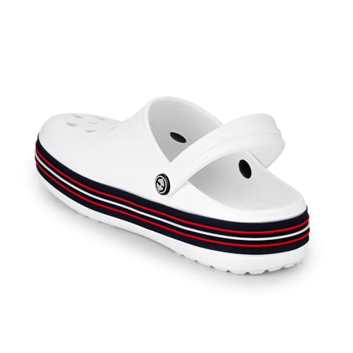 Image of Hoppa Trio Clogs for Men, Extra Soft EVA Moulded Slip-On Clogs | Lightweight, Cushioned, Water-Resistant & Non-Slip | Everyday Casual Footwear