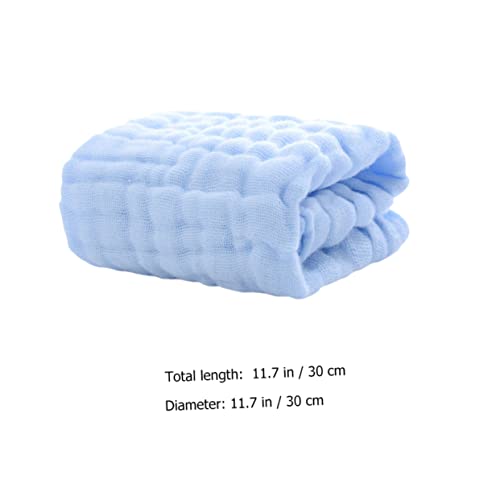 5Pcs Multi Layer Cotton Facial Towels Soft Highly Absorbent Hand Towels for Newborns for Drooling Bathing Includes2