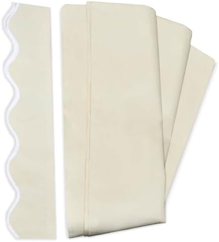 ALEKO Patio Awning Fabric Replacement, Polyester Canopy with UV Protection, Ivory, 13x10 Feet